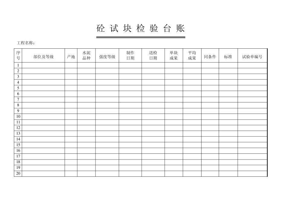 建筑材料检测台账_第3页