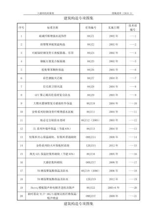 建筑构造专项图集