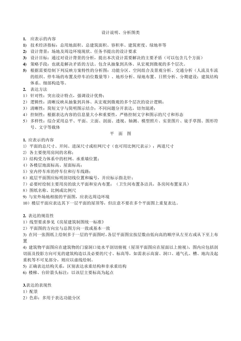 建筑设计图纸表达(方案设计深度)_第2页