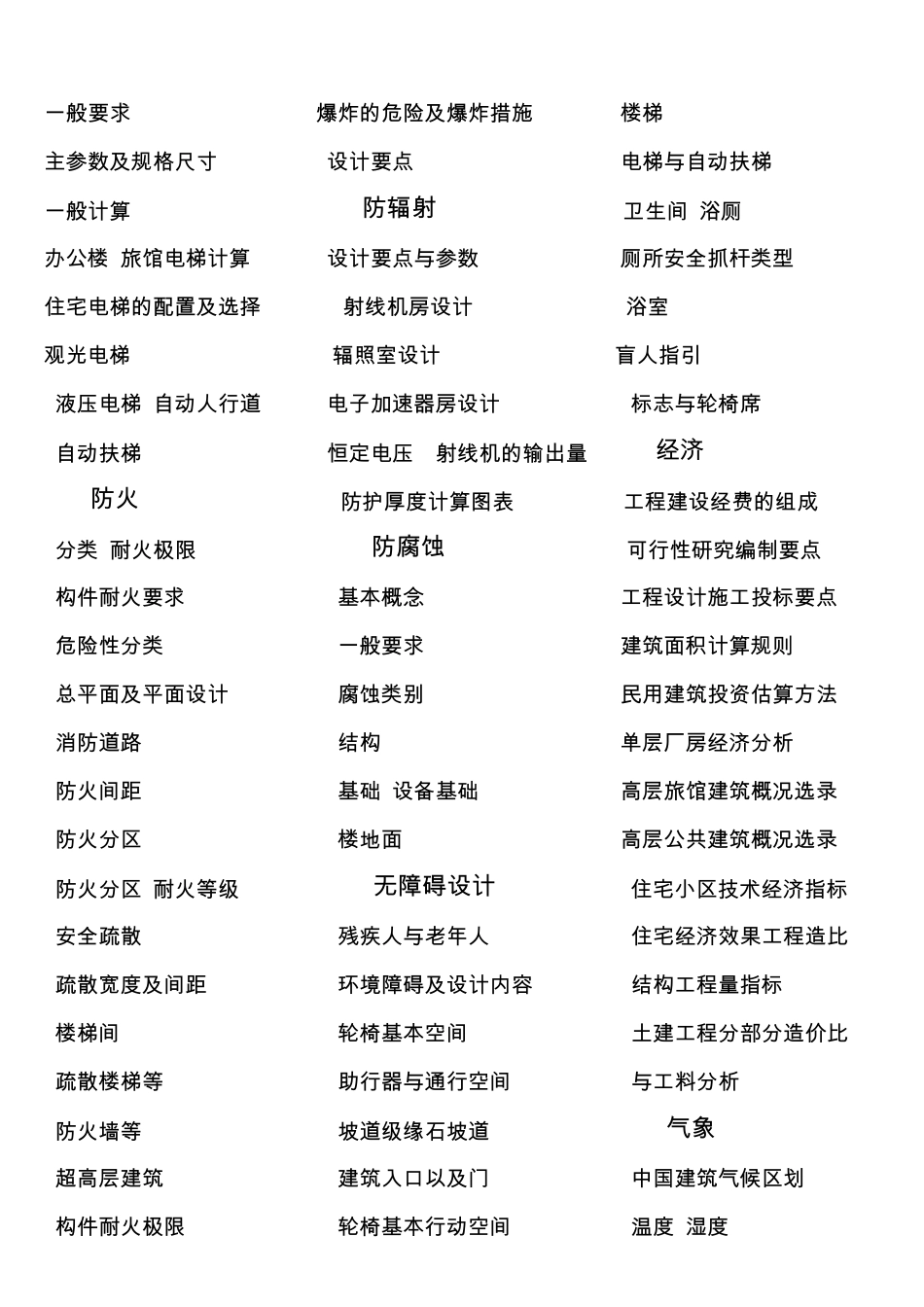 建筑设计资料集总目录_第2页