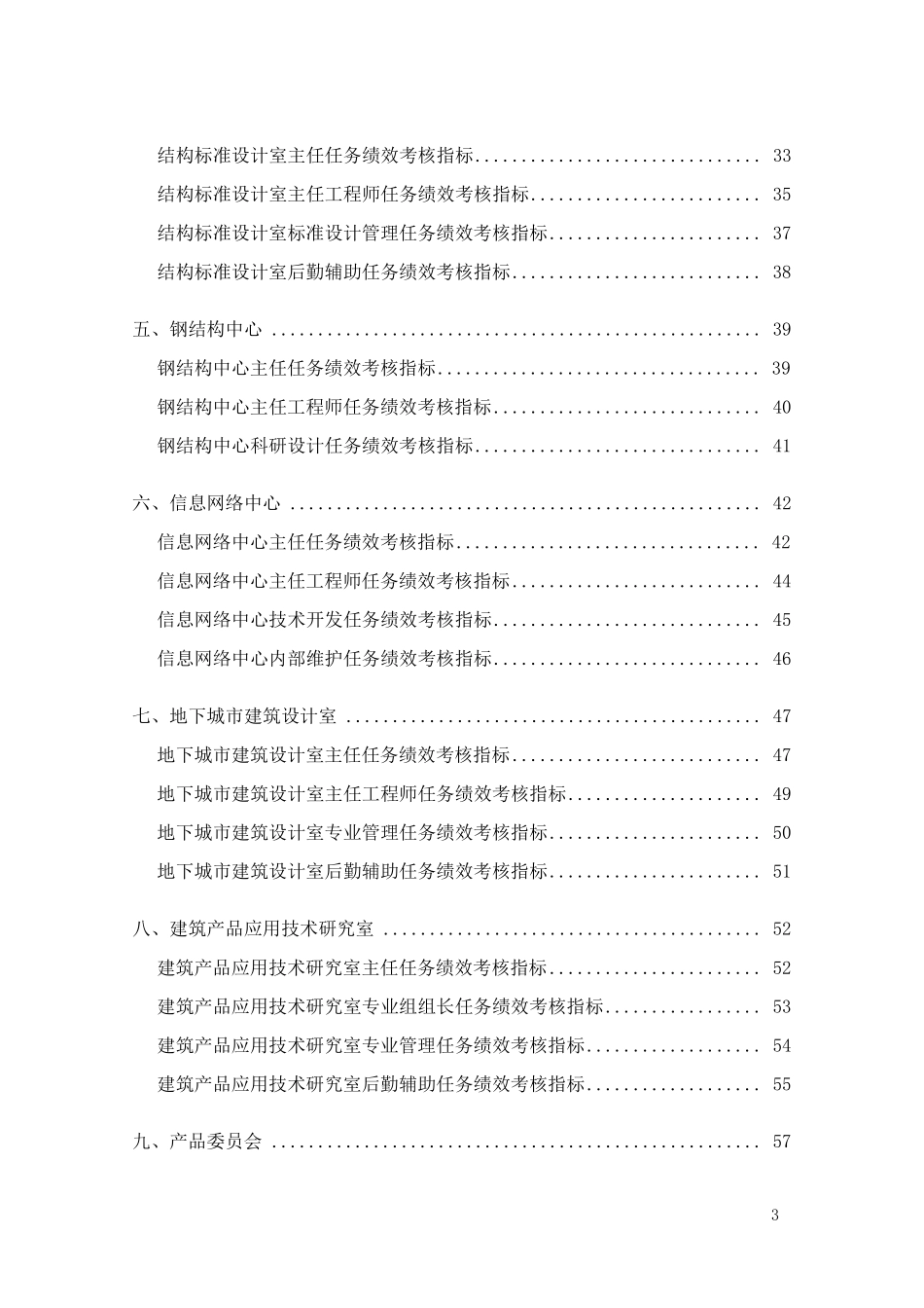 建筑设计院关键岗位考核指标_第3页