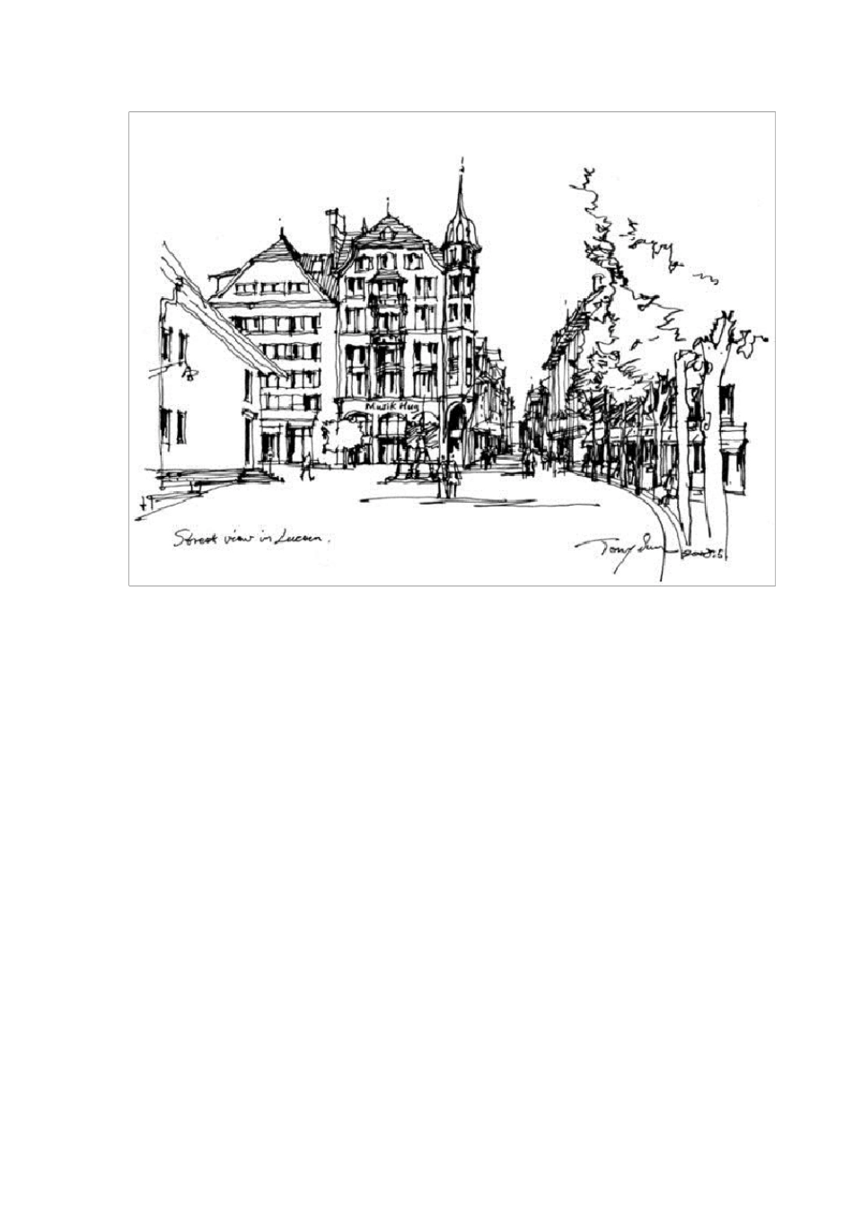 建筑钢笔画速写范例100篇_第1页