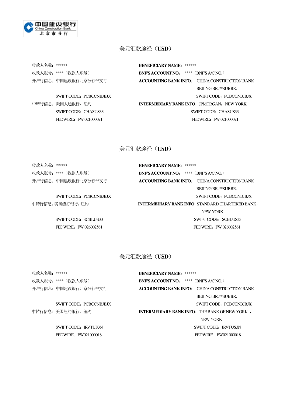 建行外汇境外汇入汇款途径_第2页
