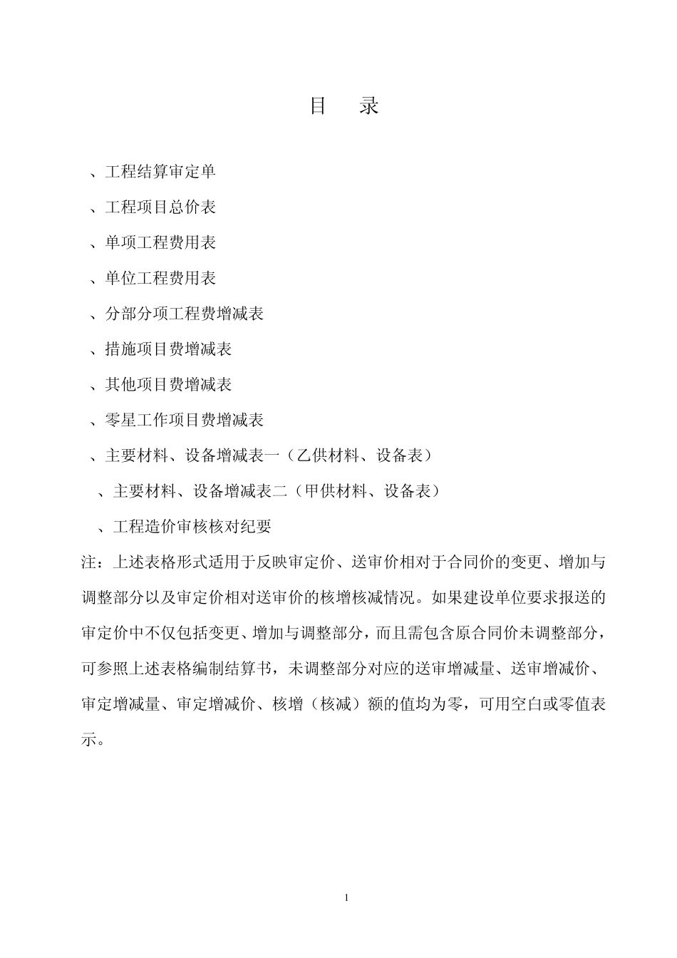 建设工程审核结算书格式_第2页