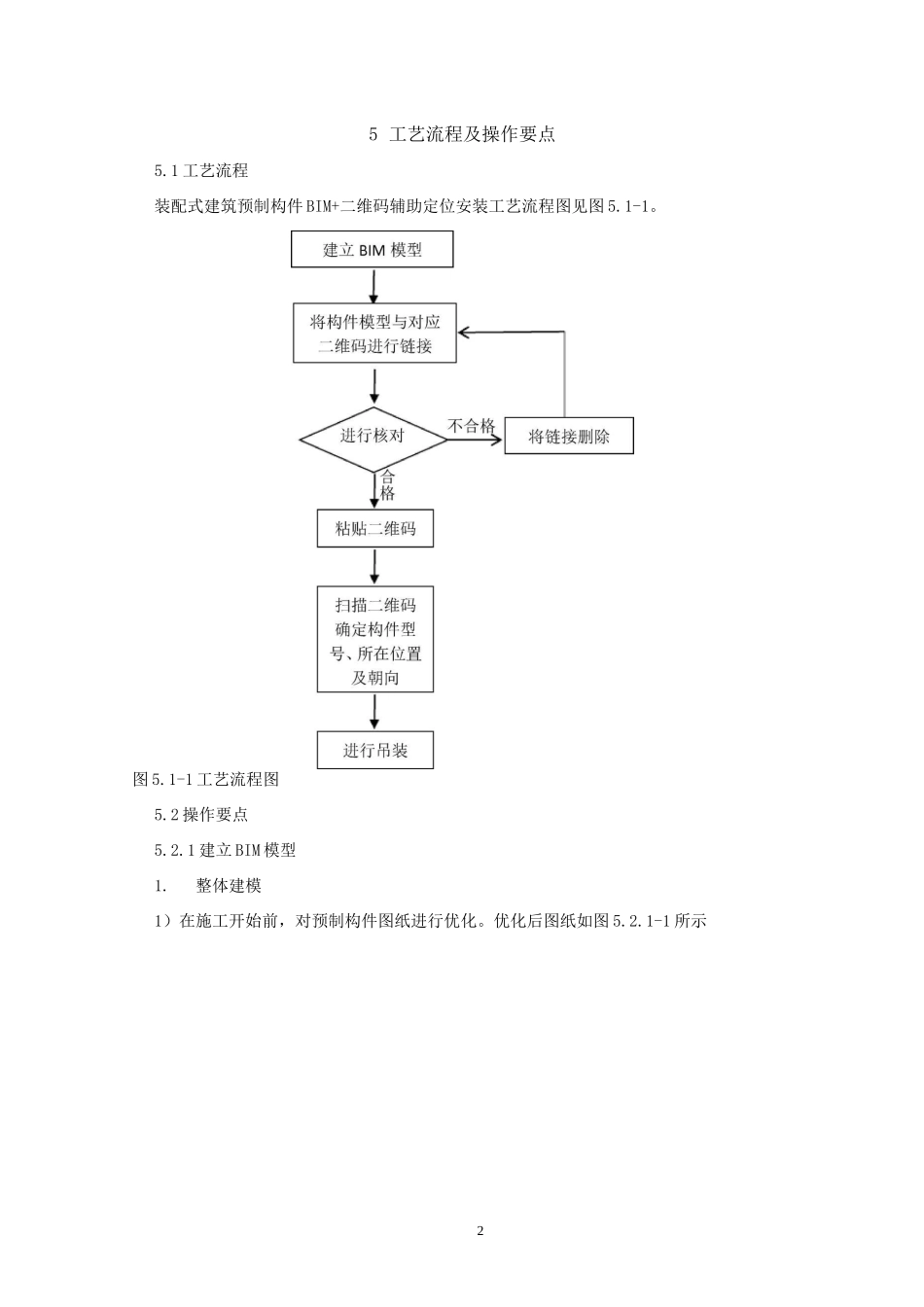 装配式建筑预制构件BIM+二维码辅助定位安装工法_第2页