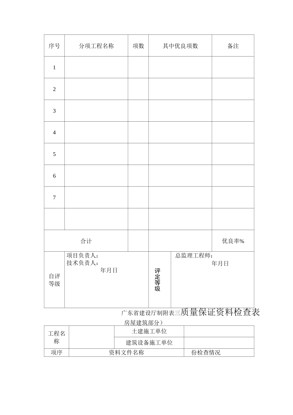 工程竣工验收申请表_第2页