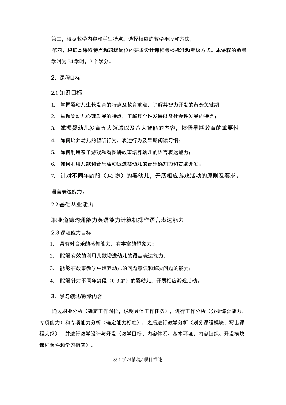 婴幼儿早期教育课程标准_第2页