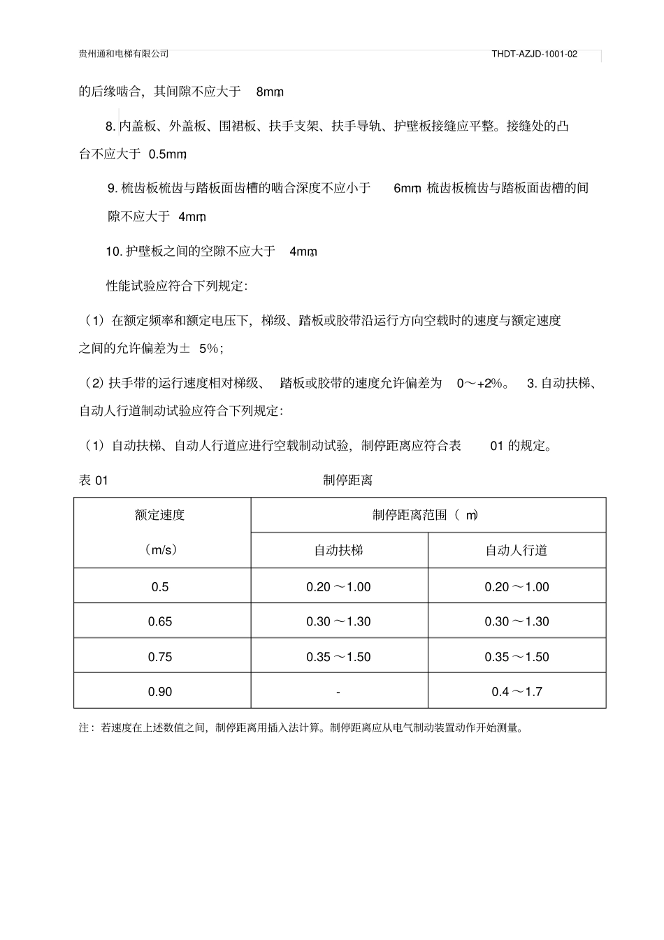 自动扶梯自动人行道安装技术交底_第3页