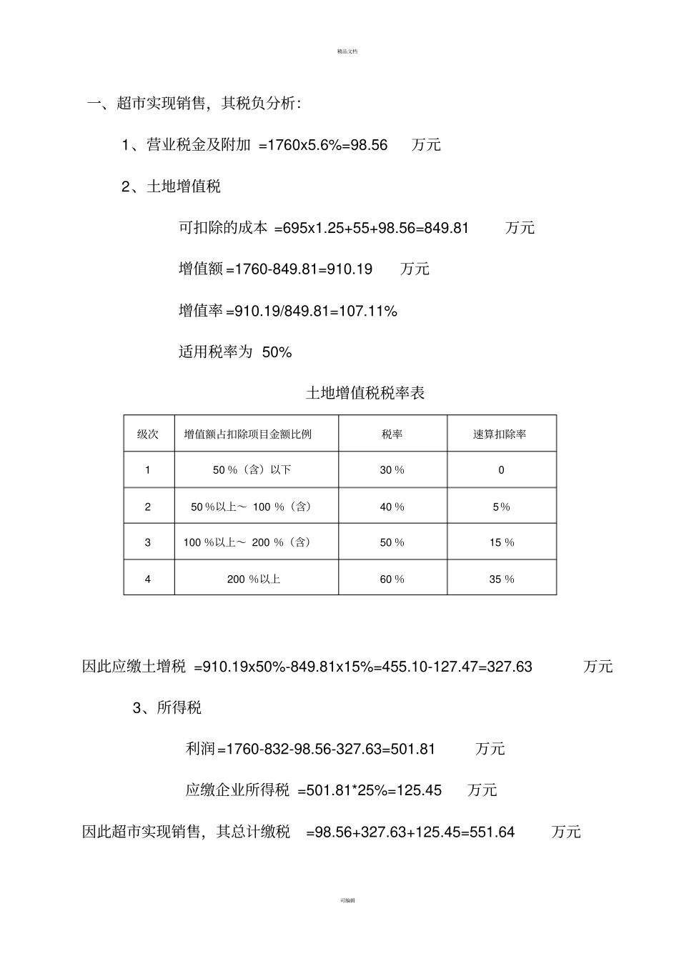 自持商业物业经营税务筹划方案_第3页