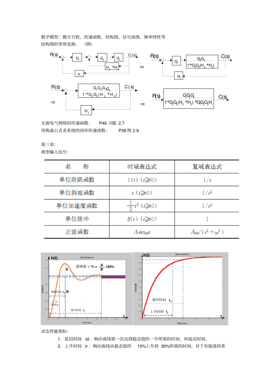 自控原理复习总结_第2页