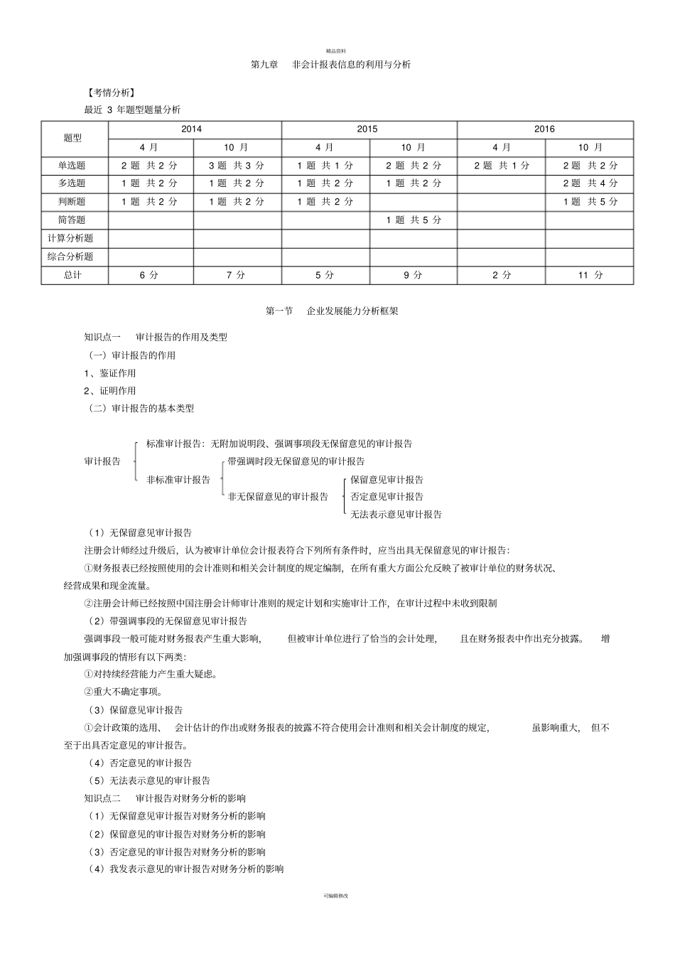 自考-财务报表分析-讲义-_第1页