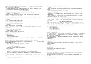 自考健康教育与健康促进复习资料
