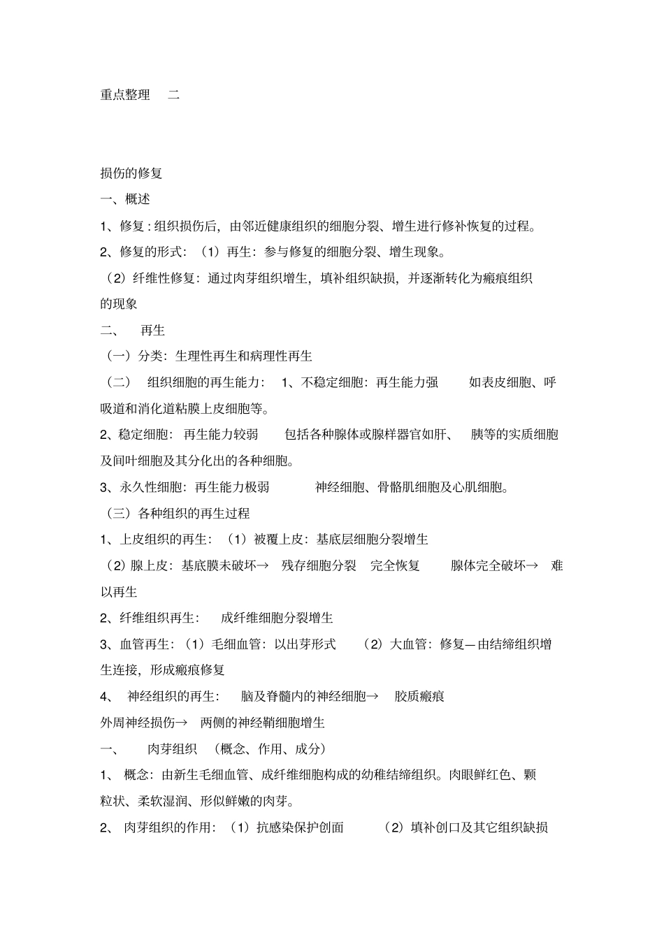 自考病理学重点整理二_第1页
