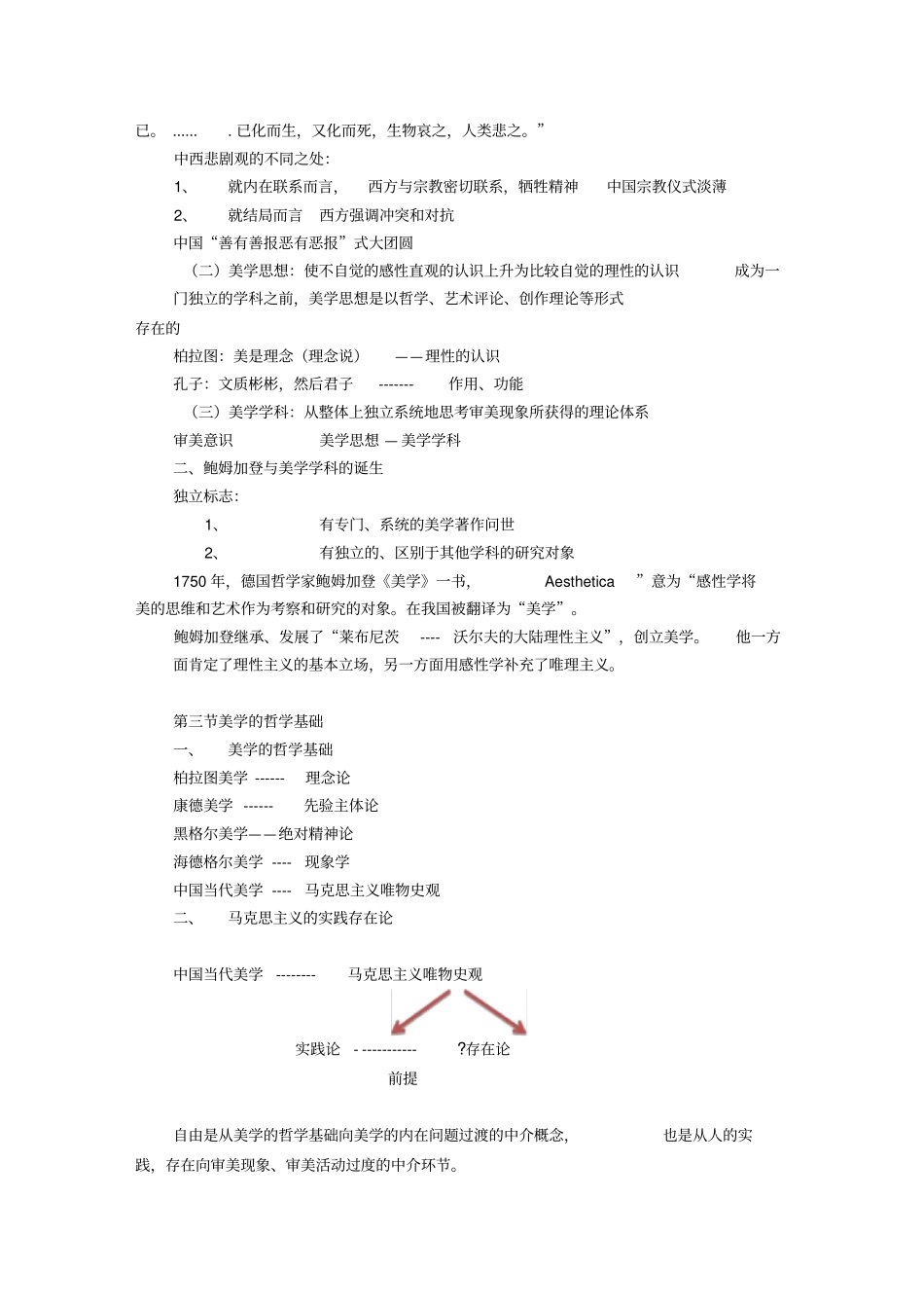 自考美学听课笔记_第2页