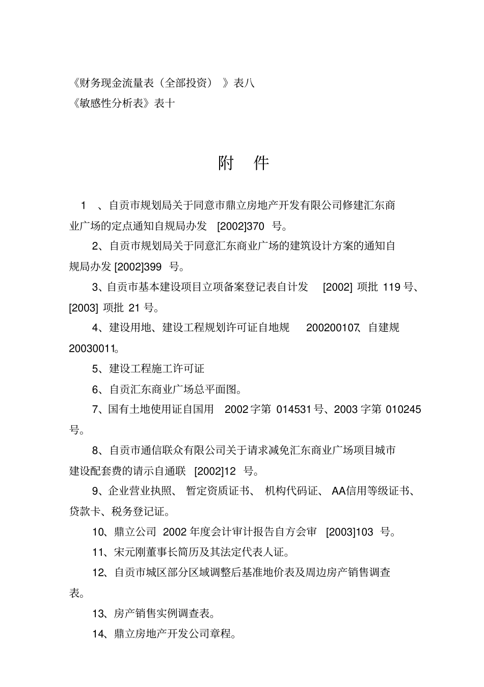 自贡汇东商业广场项目可行性研究报告_第3页