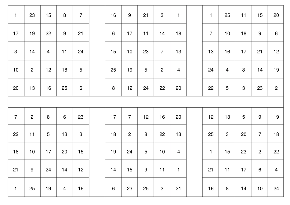 舒尔特表格-直接打印版_第3页