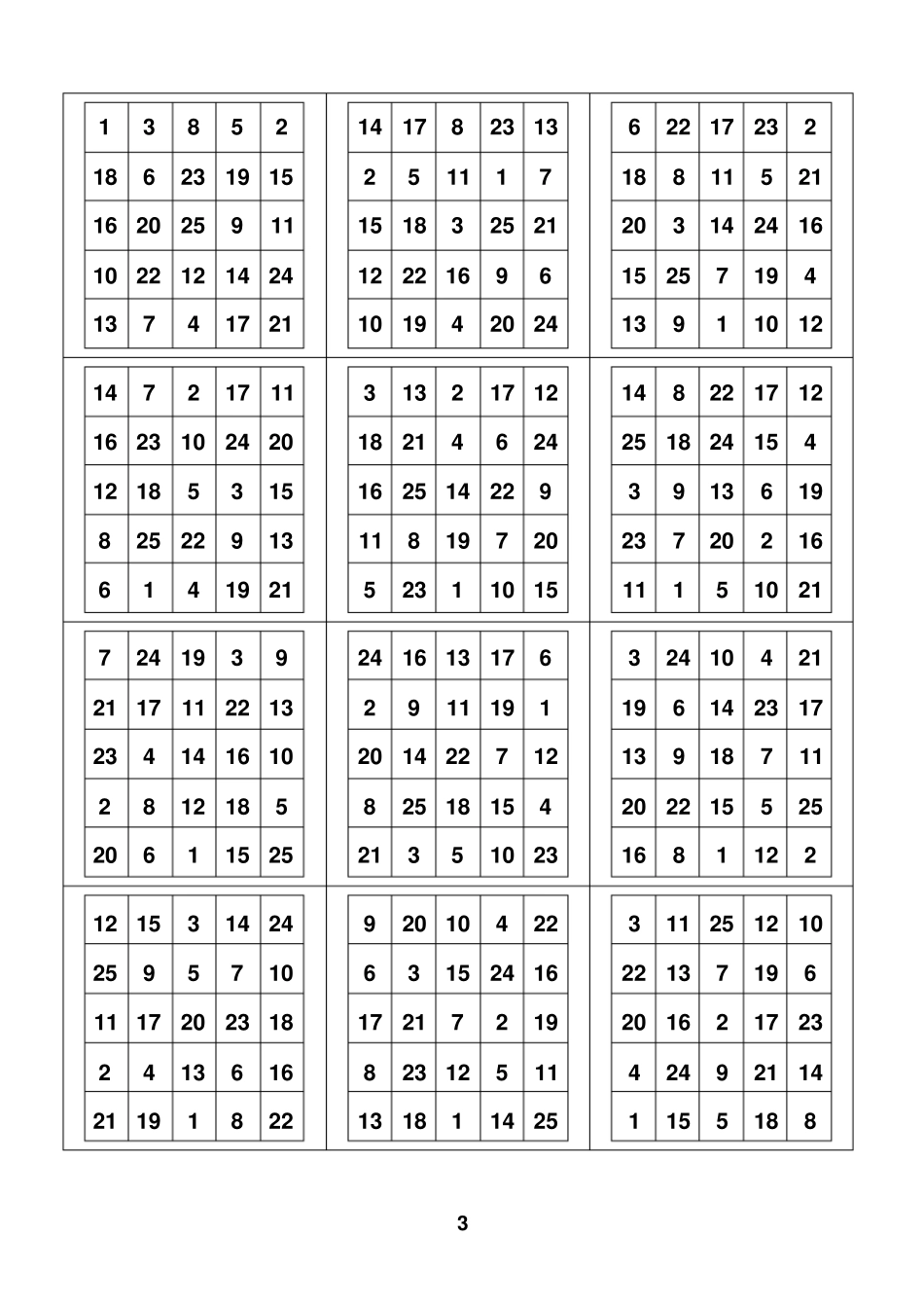 舒尔特方格注意力训练舒尔特2_第3页