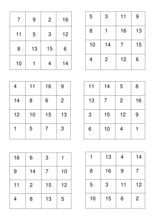 舒尔特表直接打印