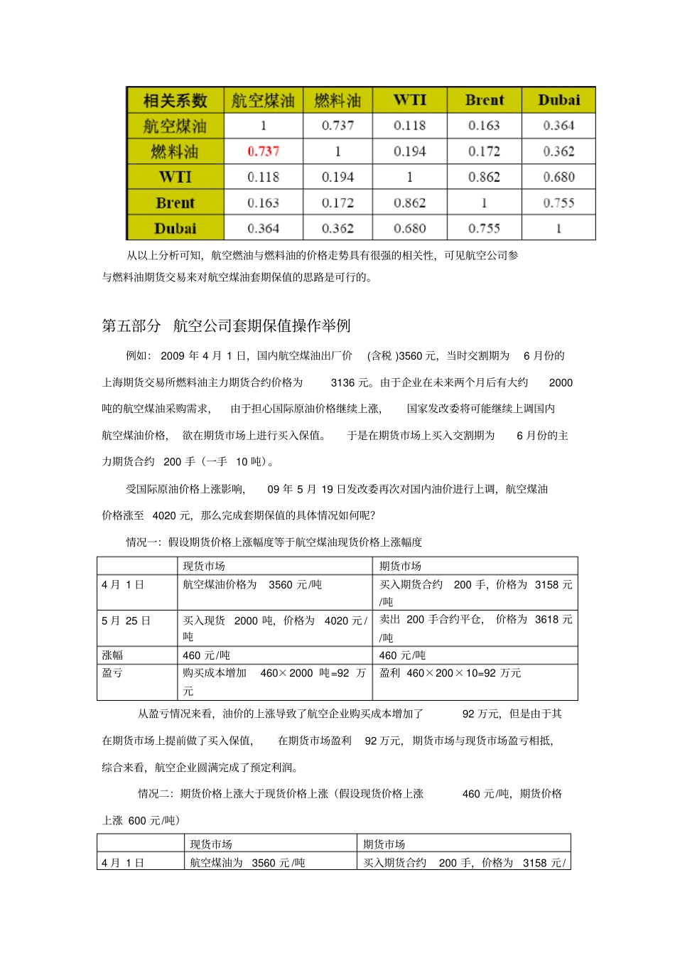 航空公司参与套期保值可行性分析_第3页