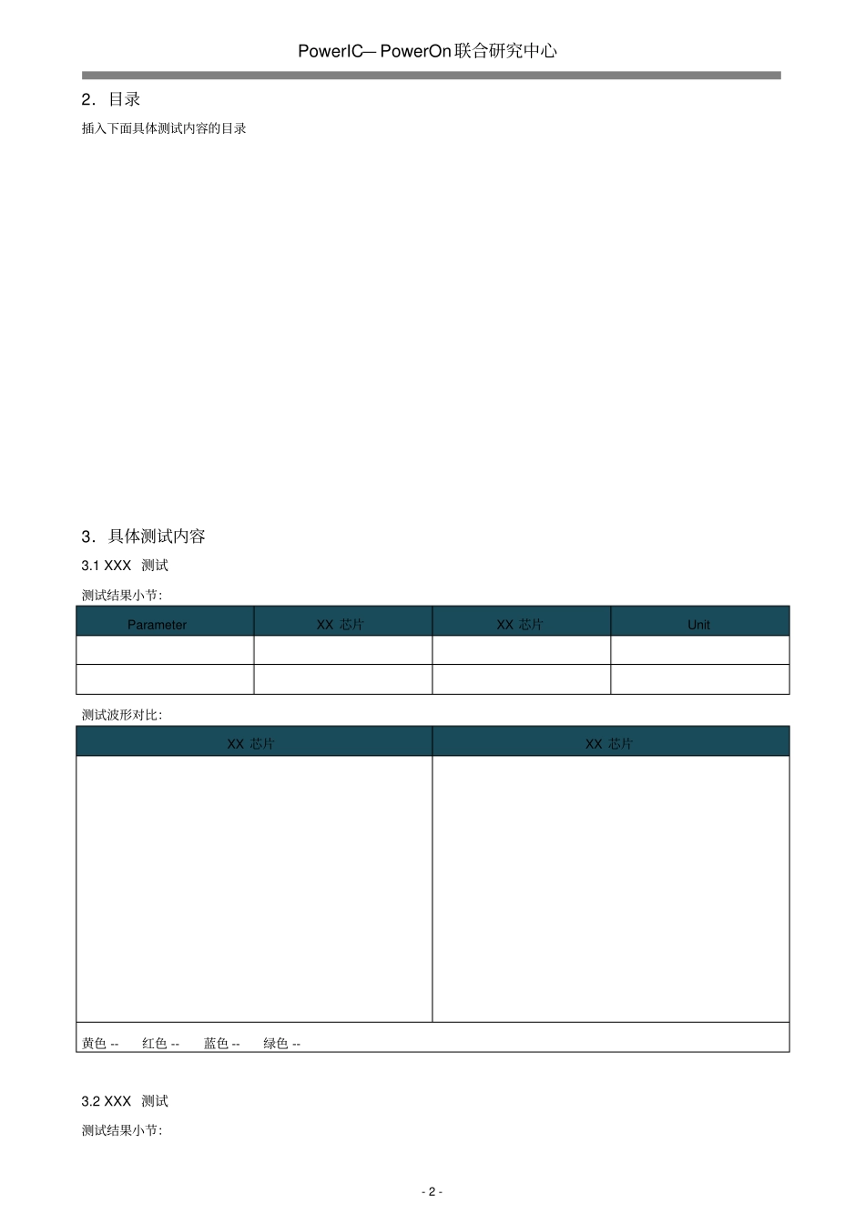 芯片测试报告_第2页