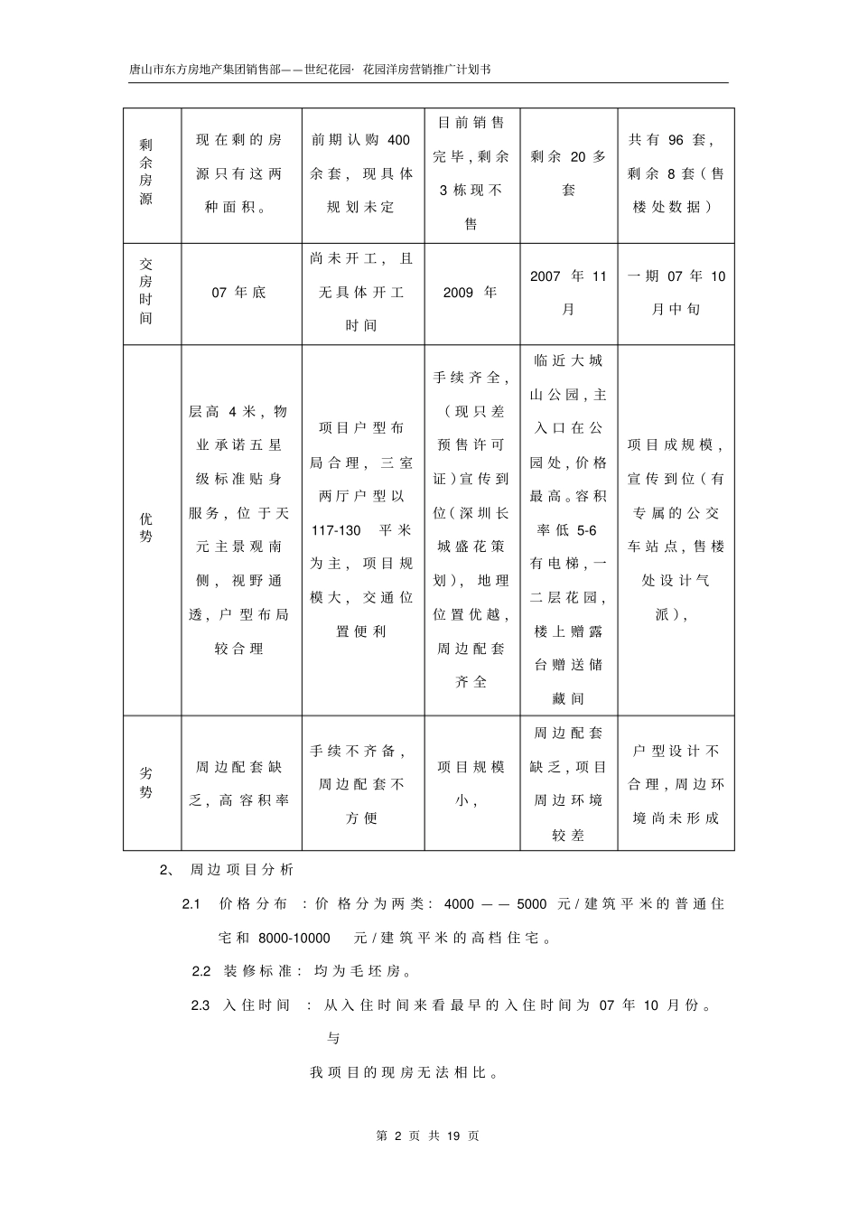花园洋房营销推广方案_第2页