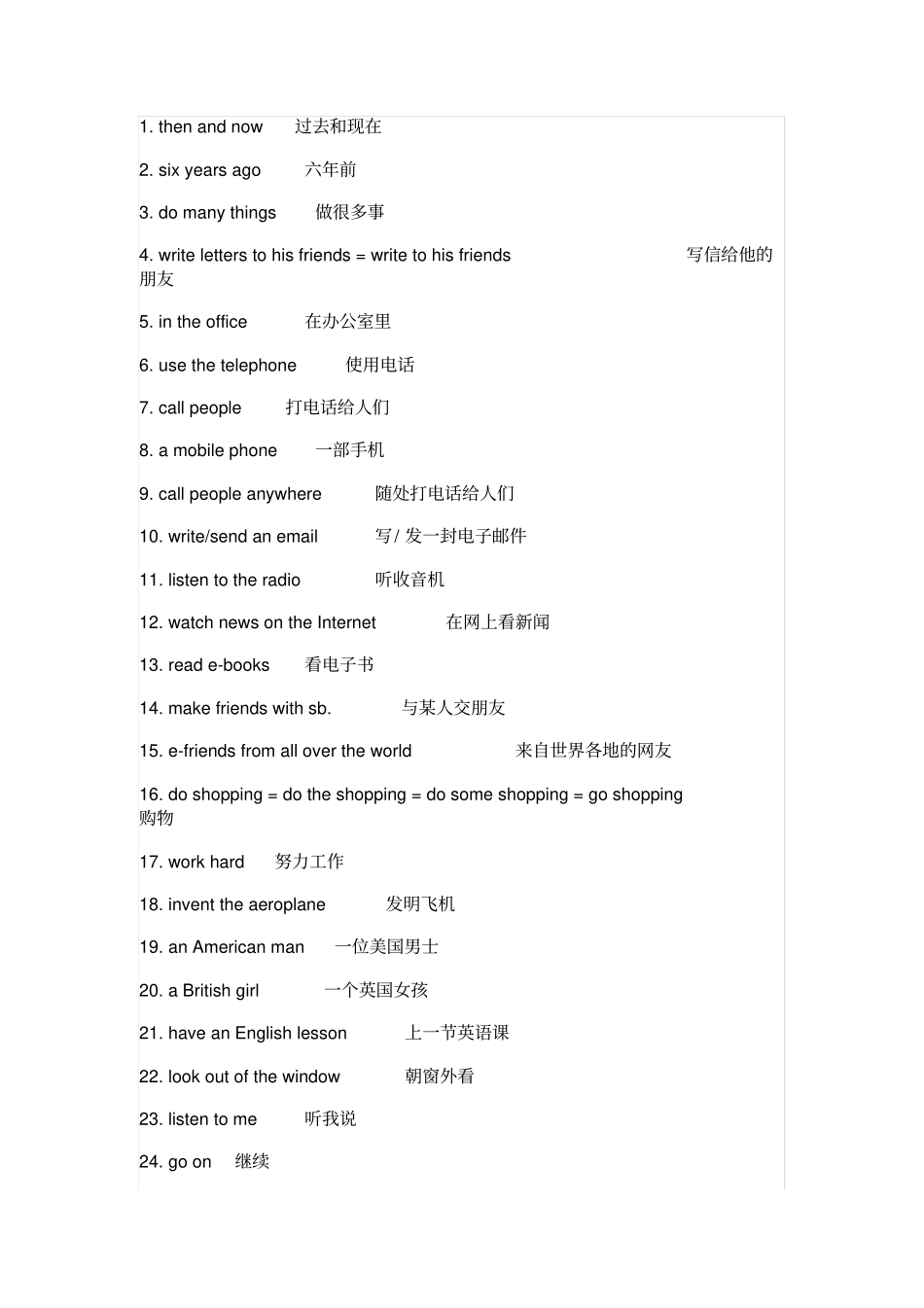 苏教版小学英语小升初重点复习资料单词、词组_第1页