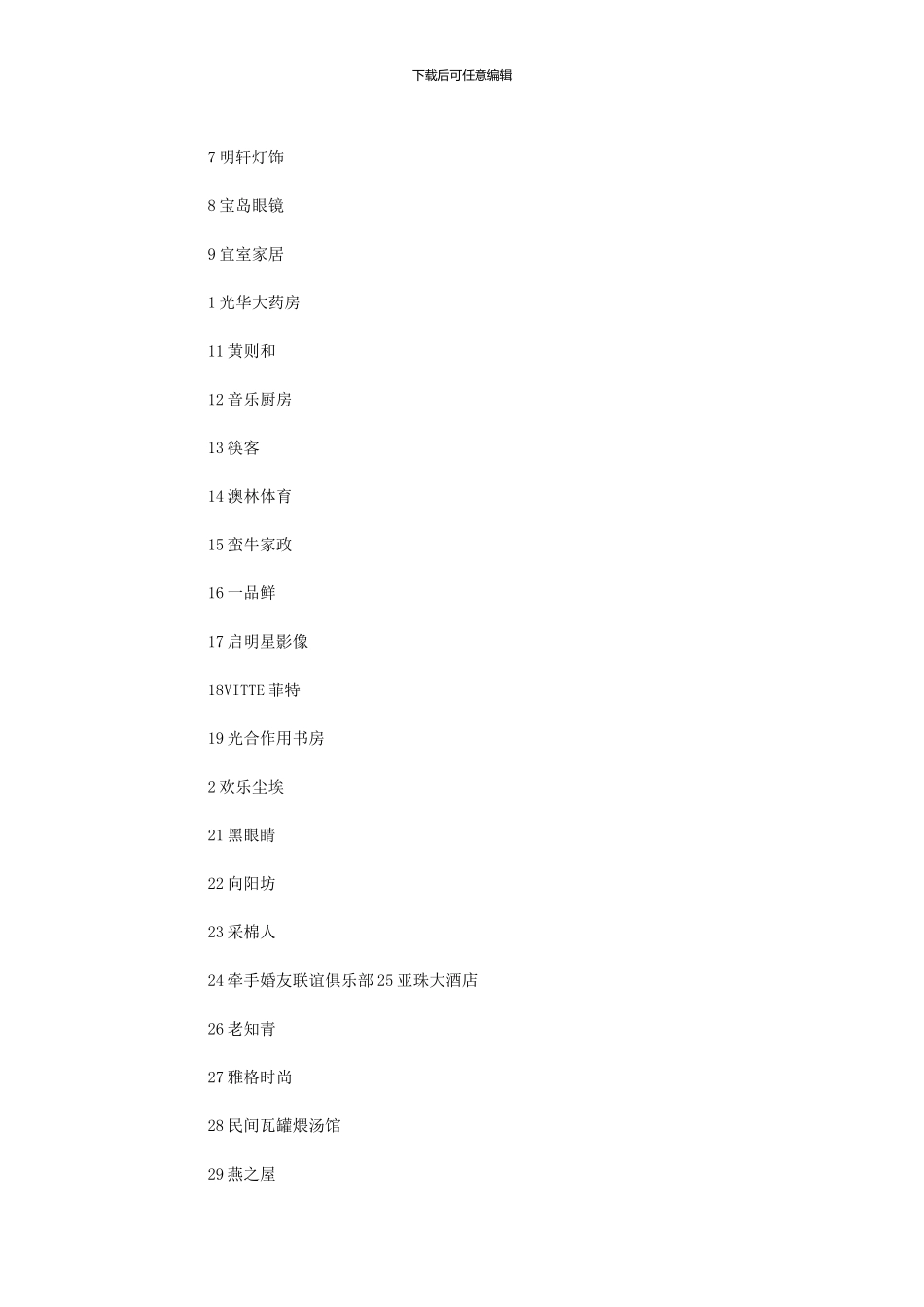 2024年个性店名创意设计大全_第2页