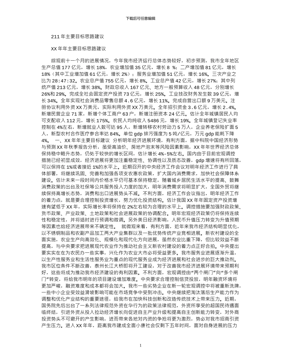 2024年主要目标思路建议_第1页