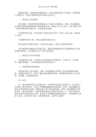 2024年体系工作总结