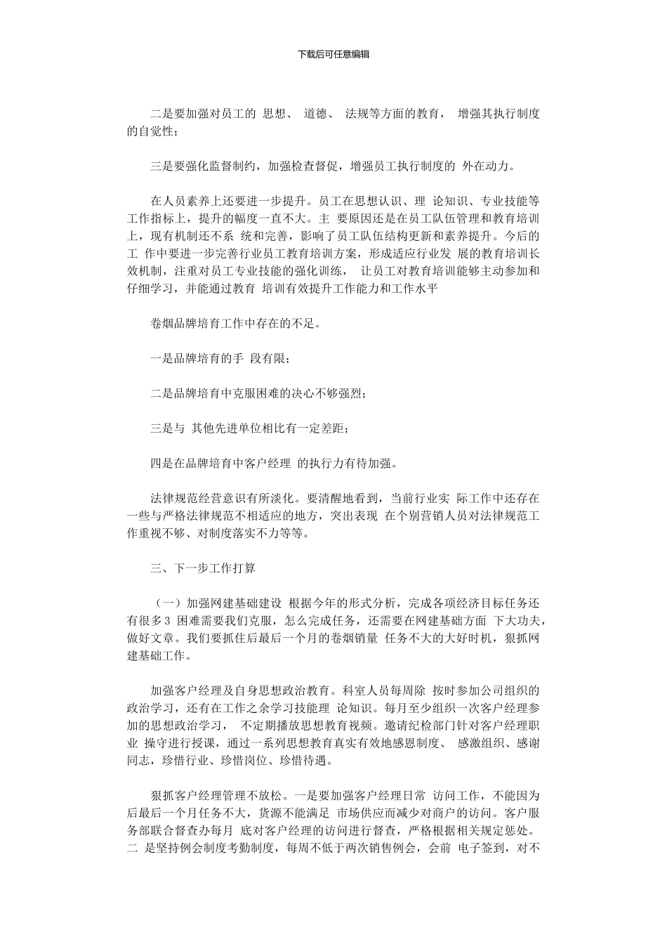 2024年促销活动总结模板汇编八篇_第3页