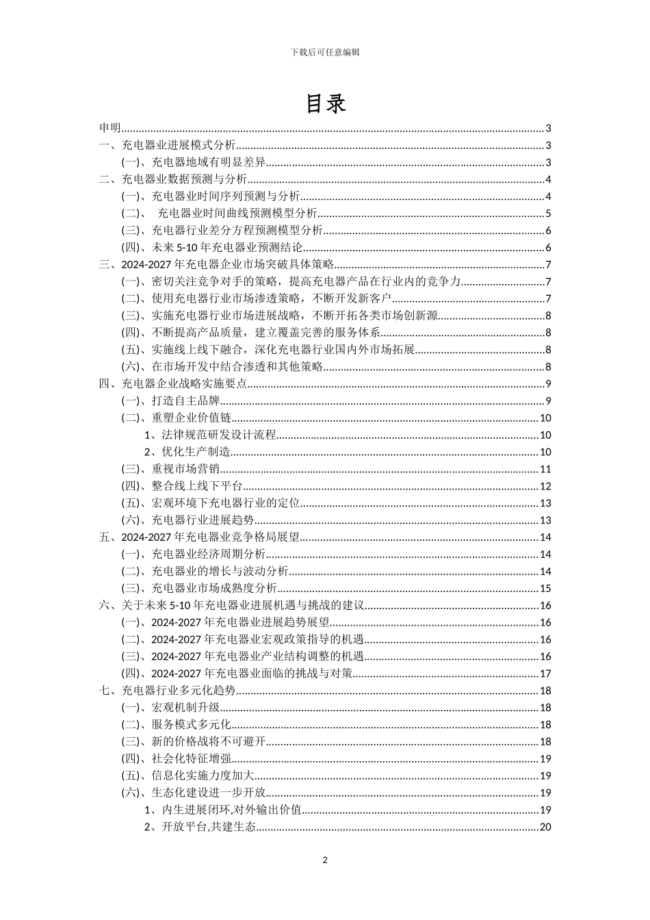 2024年充电器行业市场突围及需求分析报告_第2页