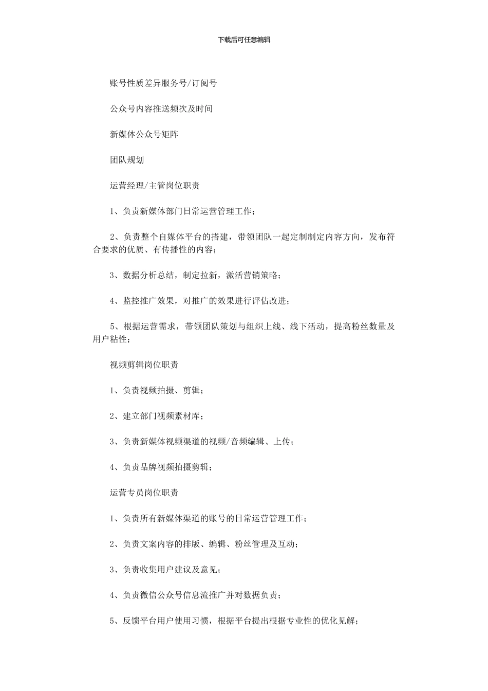 2024年公司新媒体矩阵规划及推广方案_第2页