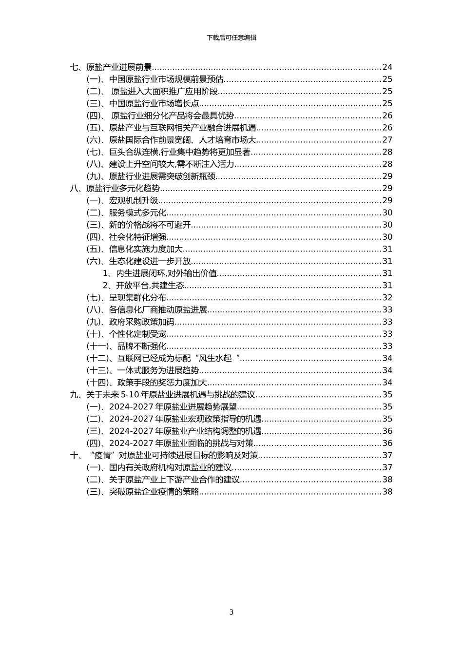 2024年原盐行业洞察报告及未来五至十年预测分析报告_第3页