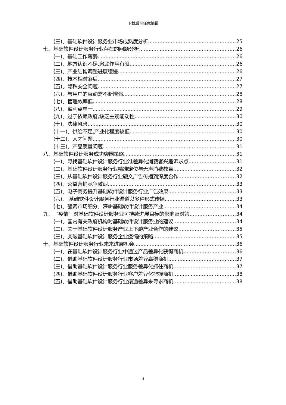 2024年基础软件设计服务行业市场突围建议及需求分析报告_第3页
