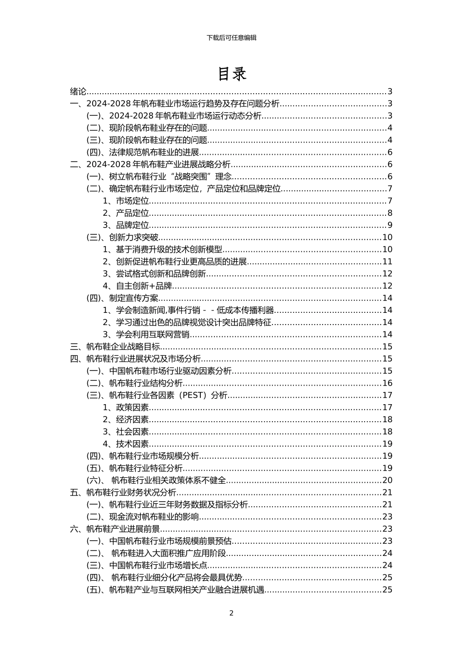 2024年帆布鞋行业洞察报告及未来五至十年预测分析报告_第2页