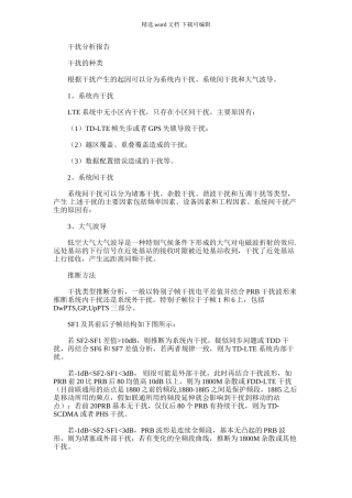 2024年干扰分析报告