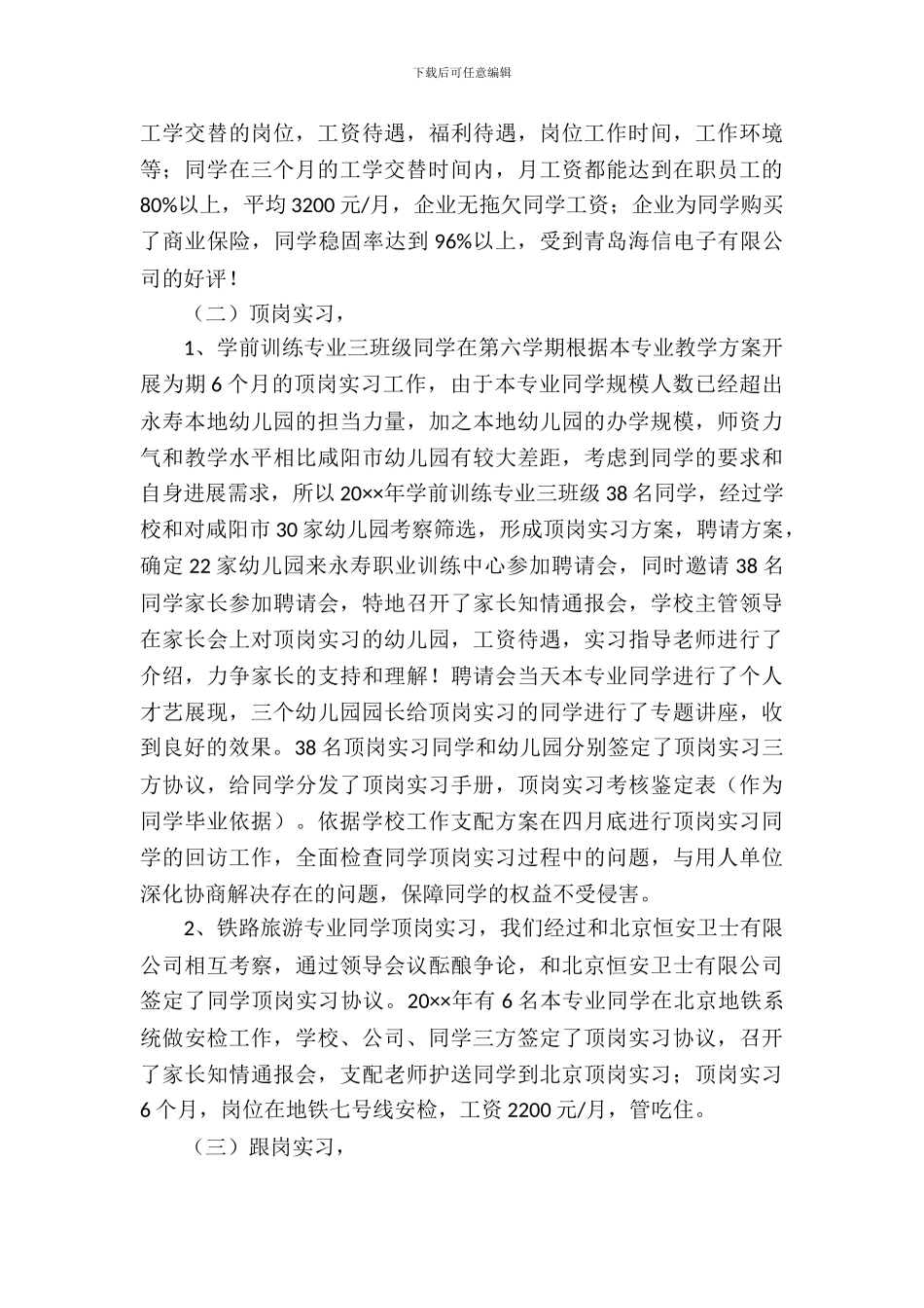 2024管理工作自查报告_第3页