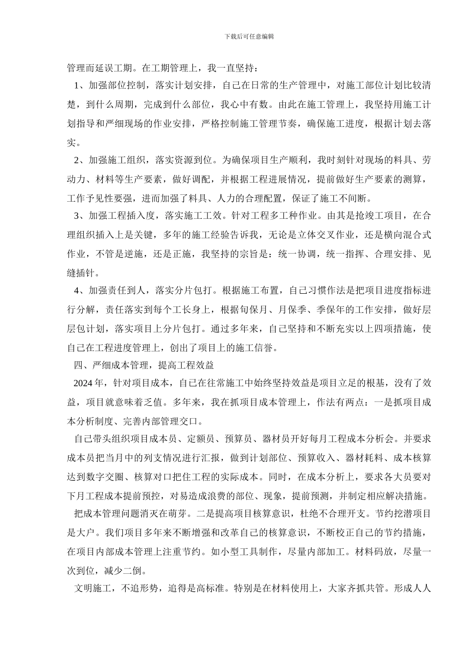 2024项目实施工作总结报告_第3页