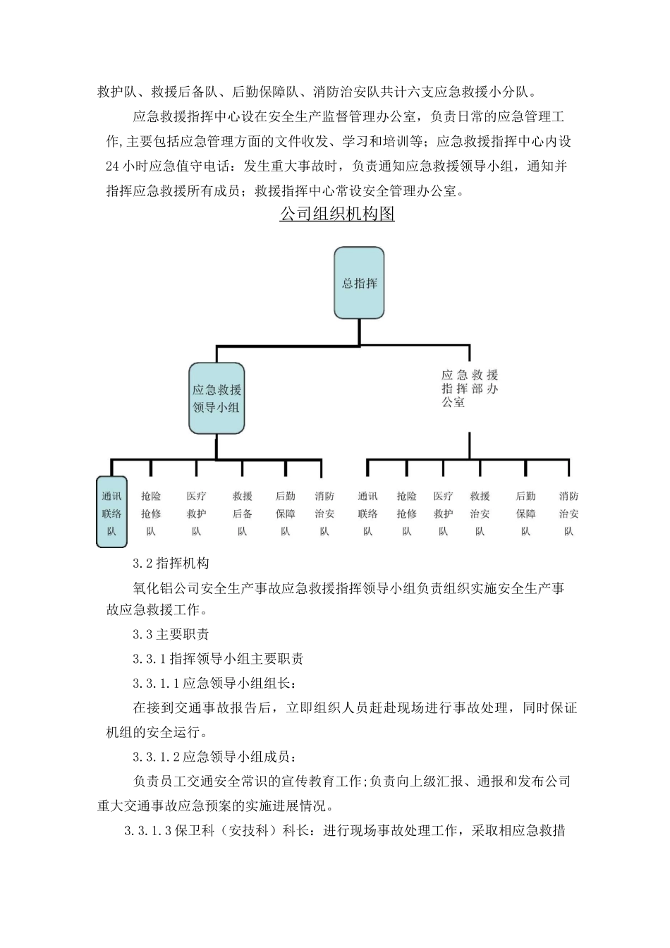 厂内交通事故专项应急预案_第2页