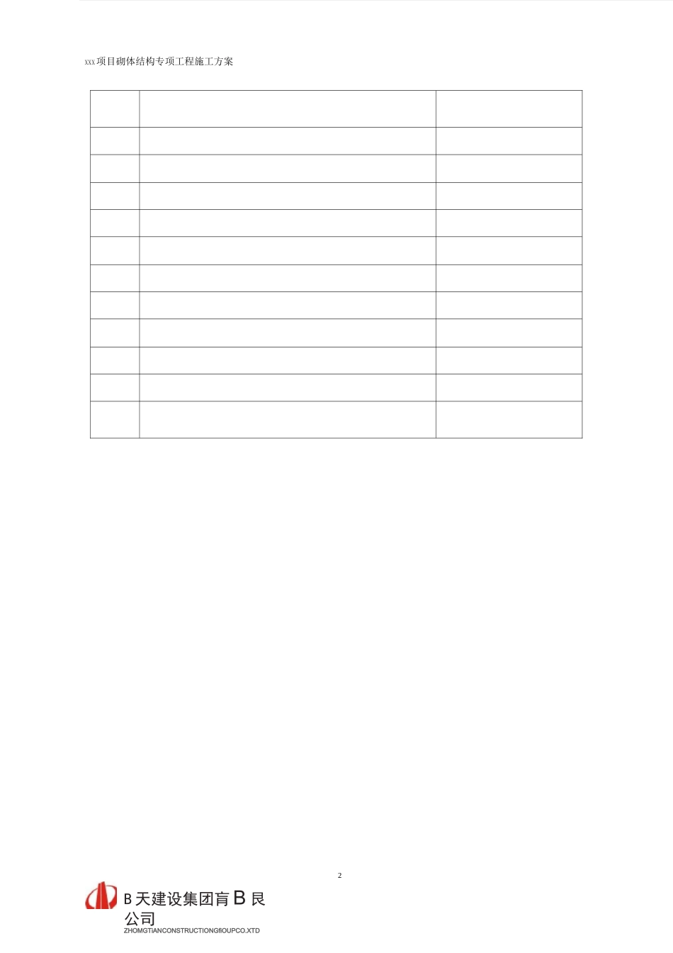 砌体结构专项施工方案(1)_第2页