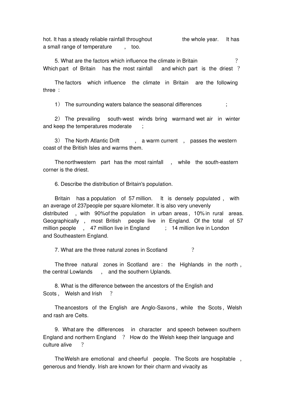 英国历史练习题_第3页