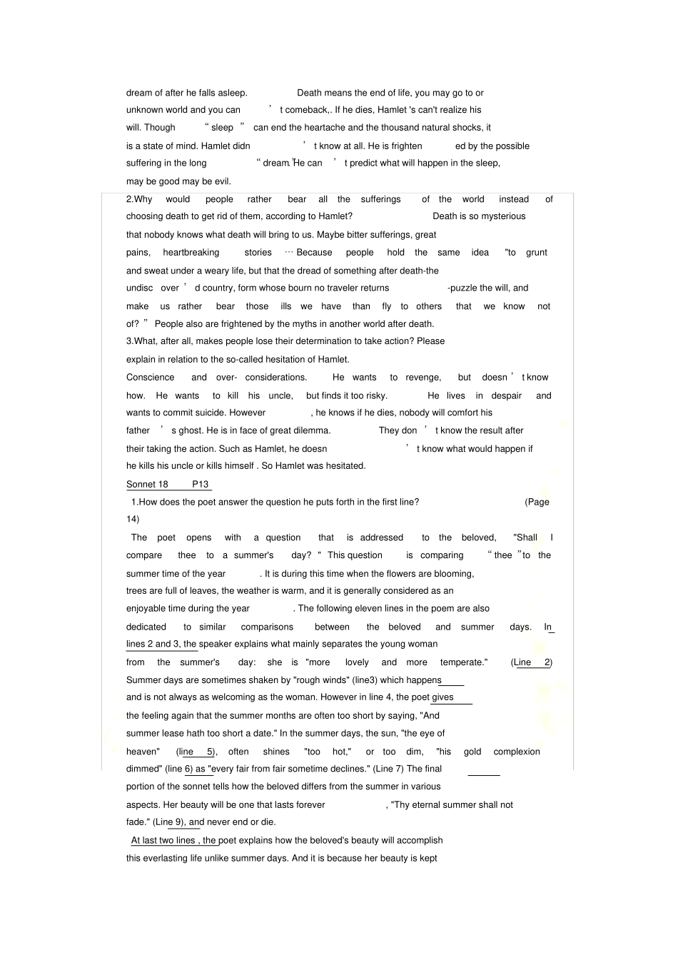 英国文学选读课后答案_第3页