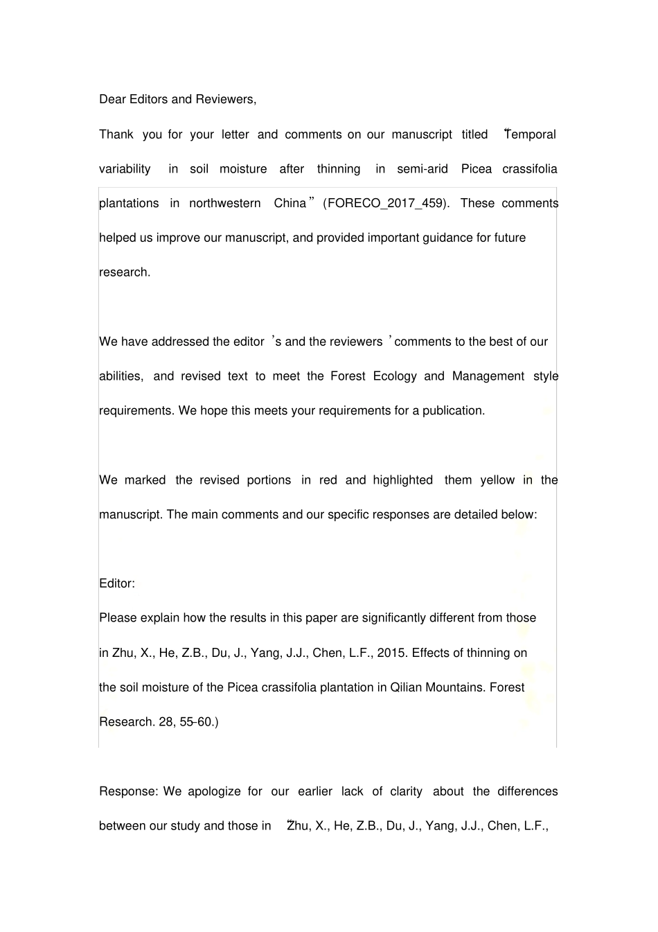 英文回复信范例-Response-Letter_第2页