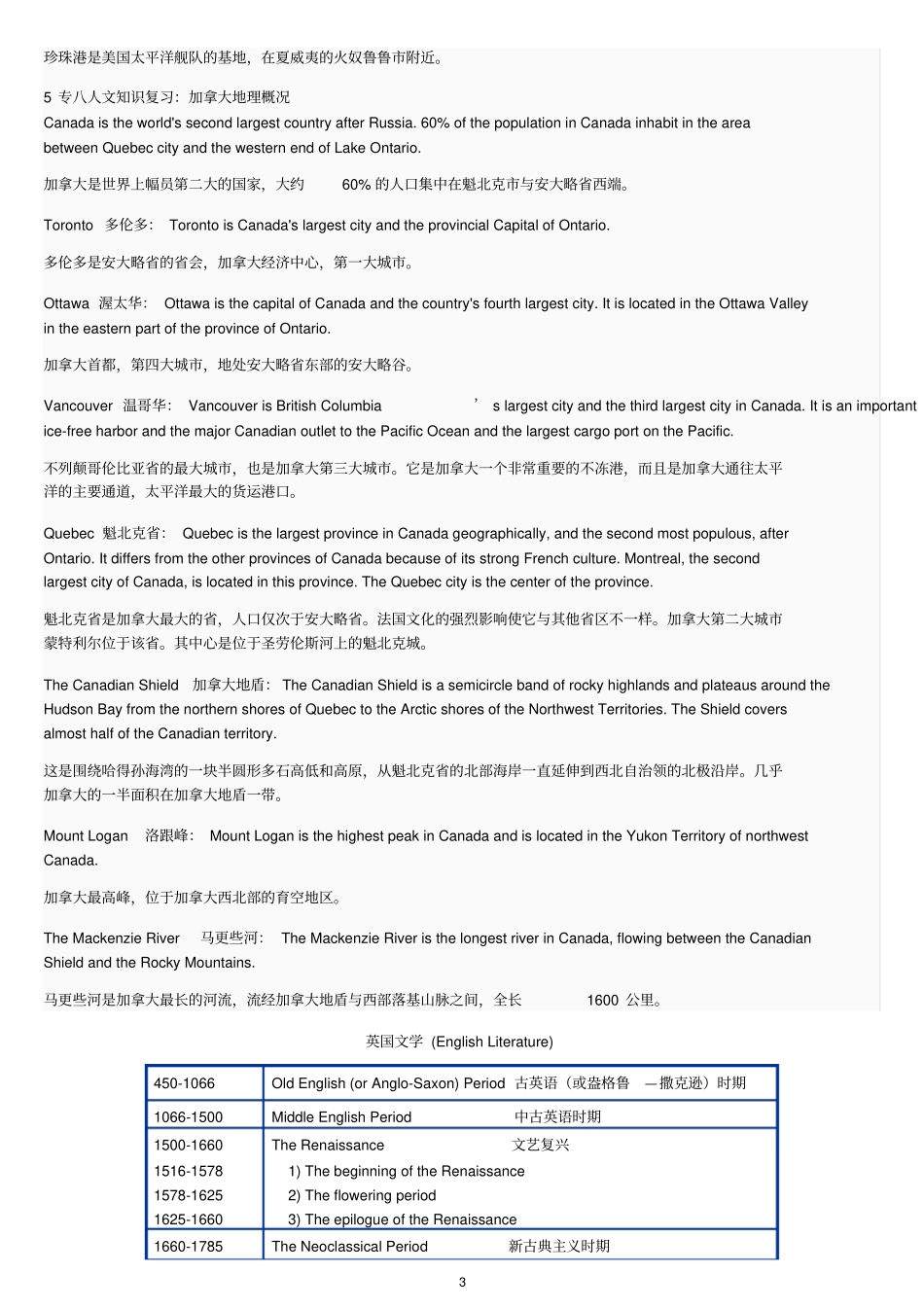 英语专八英美文学常识汇总_第3页