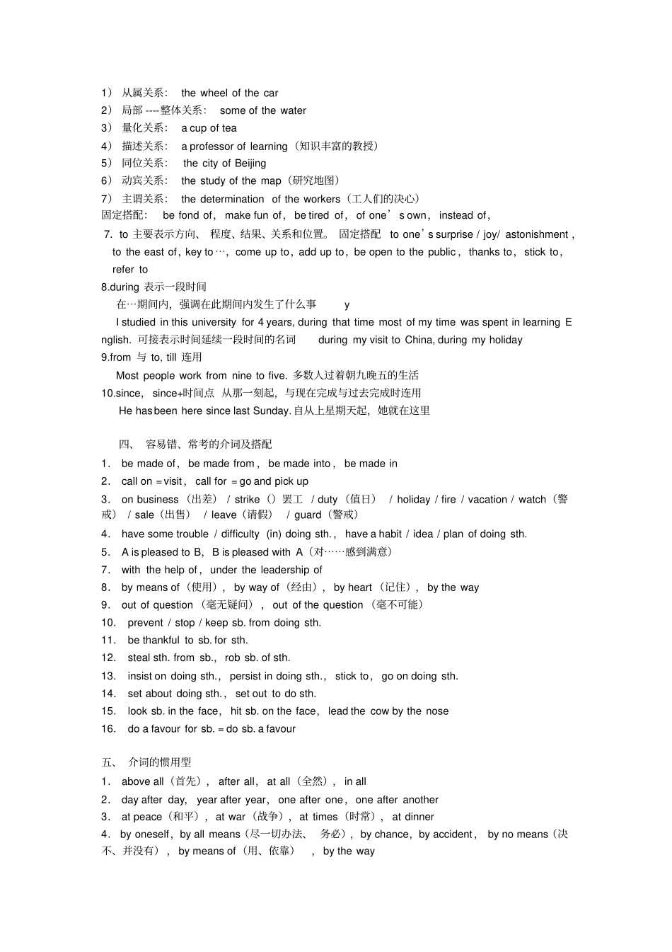 英语中介词的用法_第2页