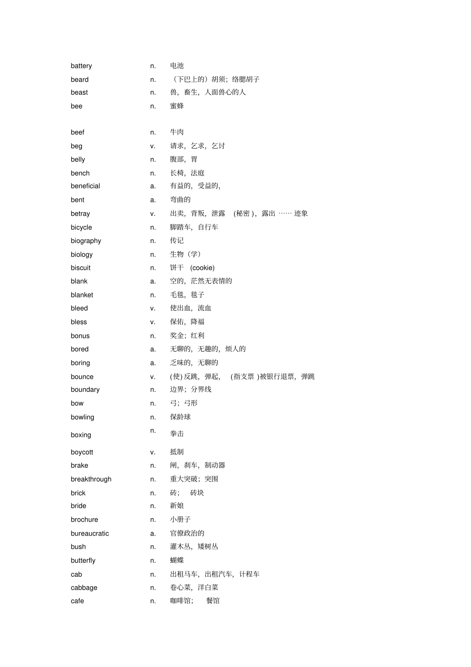 英语二级单词_第3页