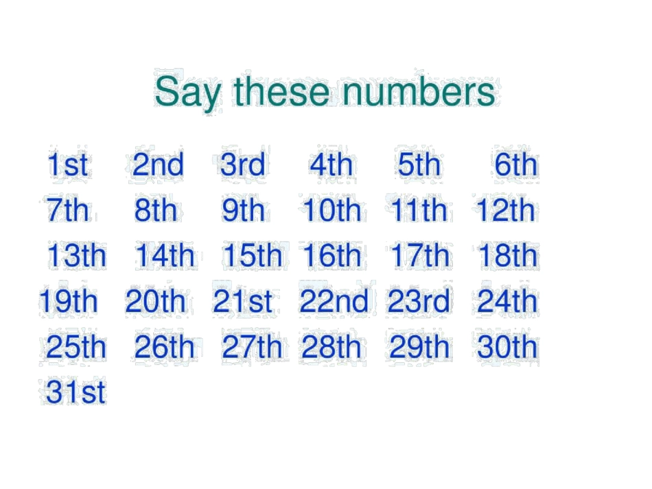 英语月份教学_第3页