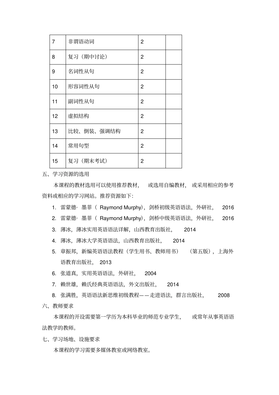英语语法课程标准_第3页