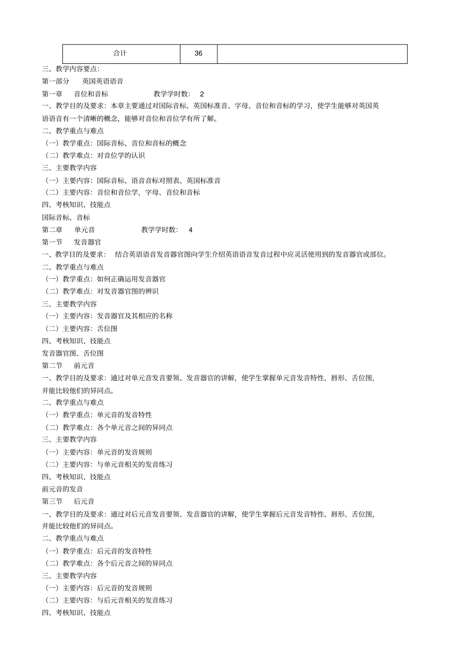 英语语音课程标准_第2页