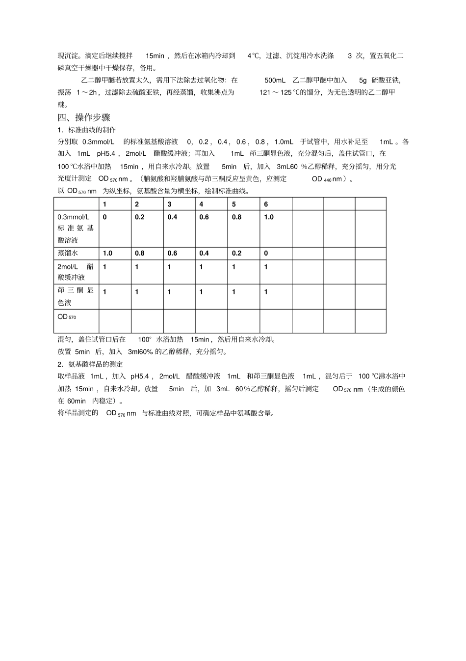 茚三酮法测氨基酸_第2页